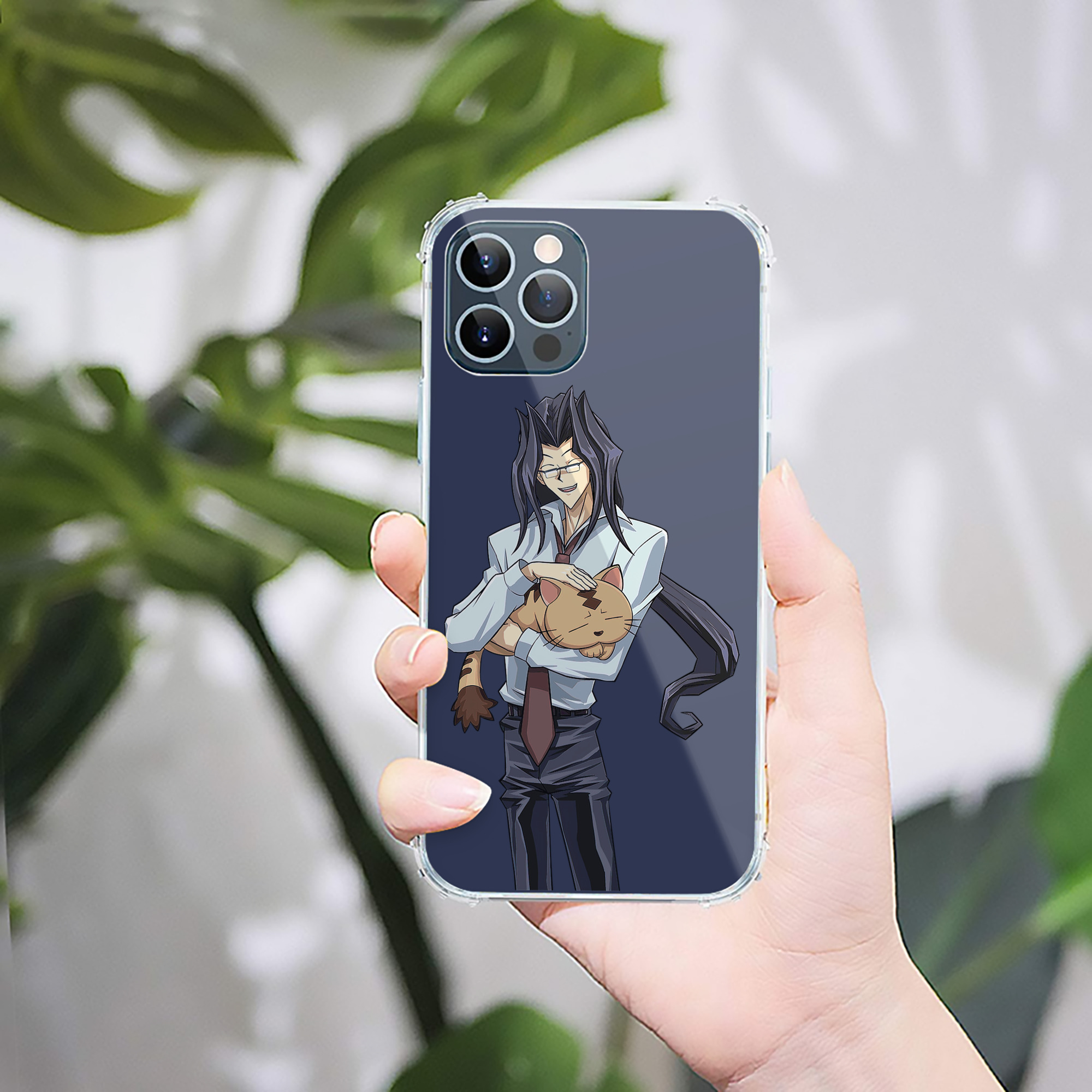 （画像用） 遊☆戯☆王 Yu-Gi-Oh! 【iPhone 12シリーズ対応】透明スマホケース（クリアソフトケース）